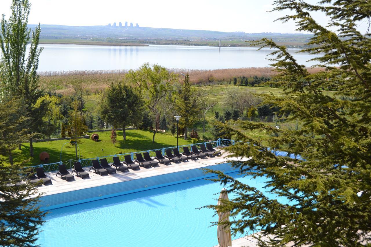 Ulasan Hotel Caravan Camping Ankara Bagian luar foto