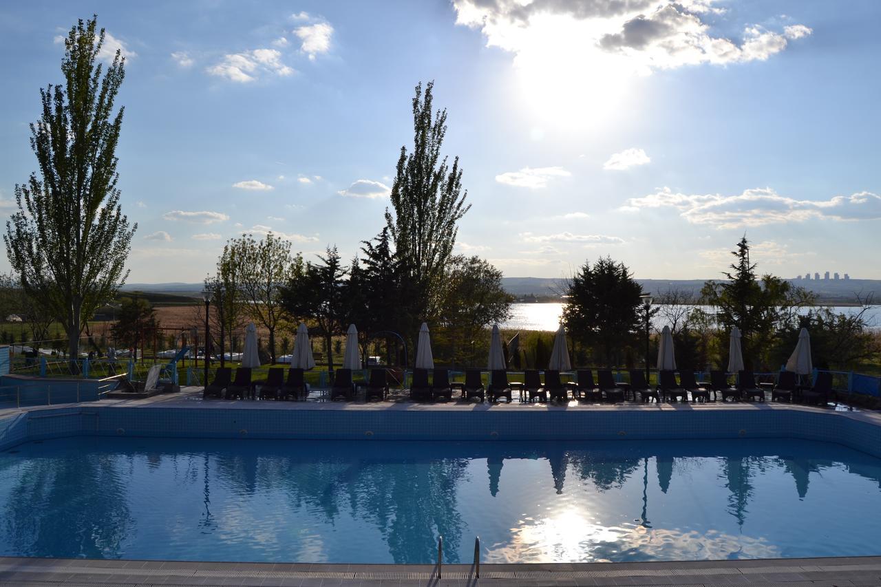 Ulasan Hotel Caravan Camping Ankara Bagian luar foto
