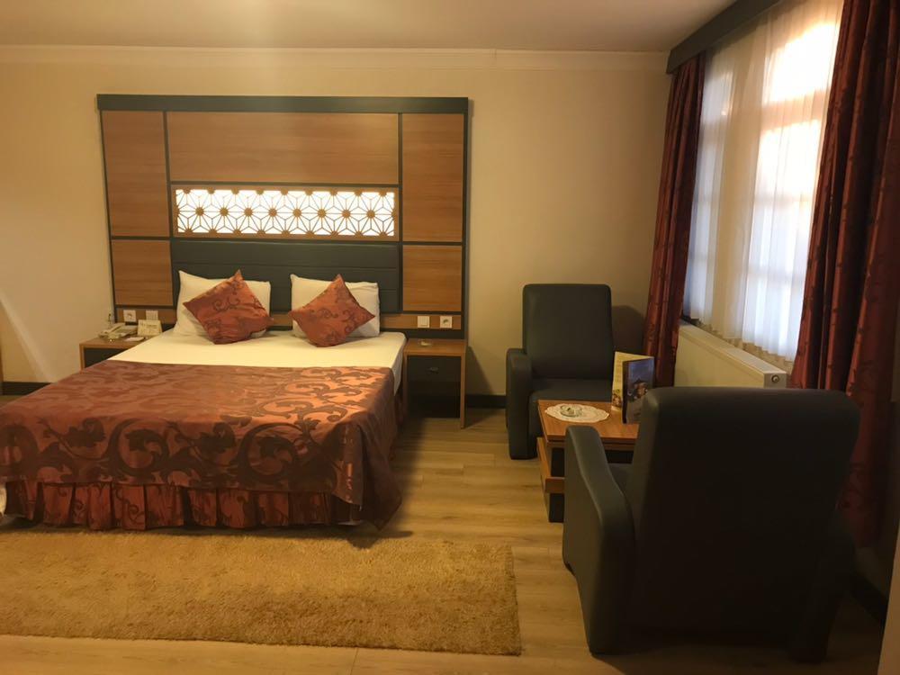 Ulasan Hotel Caravan Camping Ankara Bagian luar foto