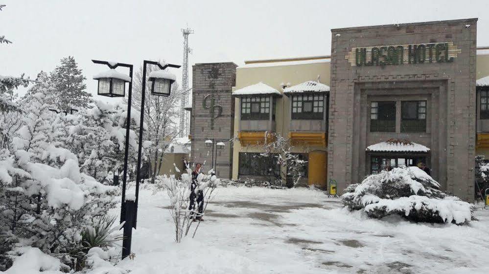 Ulasan Hotel Caravan Camping Ankara Bagian luar foto